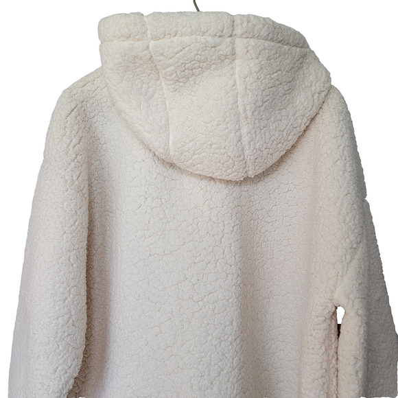 Tommy Hilfiger Sherpa Fleece Sport Jacket Mens XL Streetwear Preppy Casual Warm - Picture 7 of 14